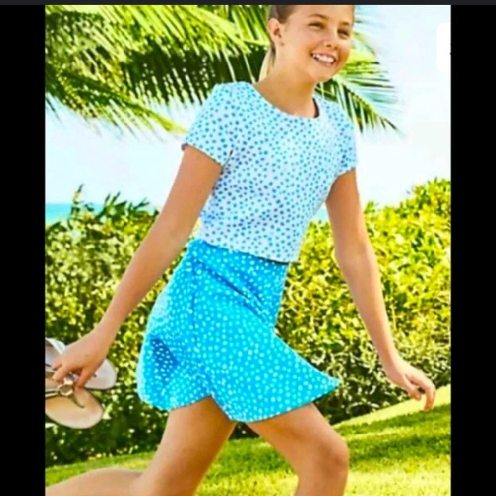 NWOT Girls Lilly Pulitzer Thelma skirt and Top Set size 10! - Picture 3 of 9